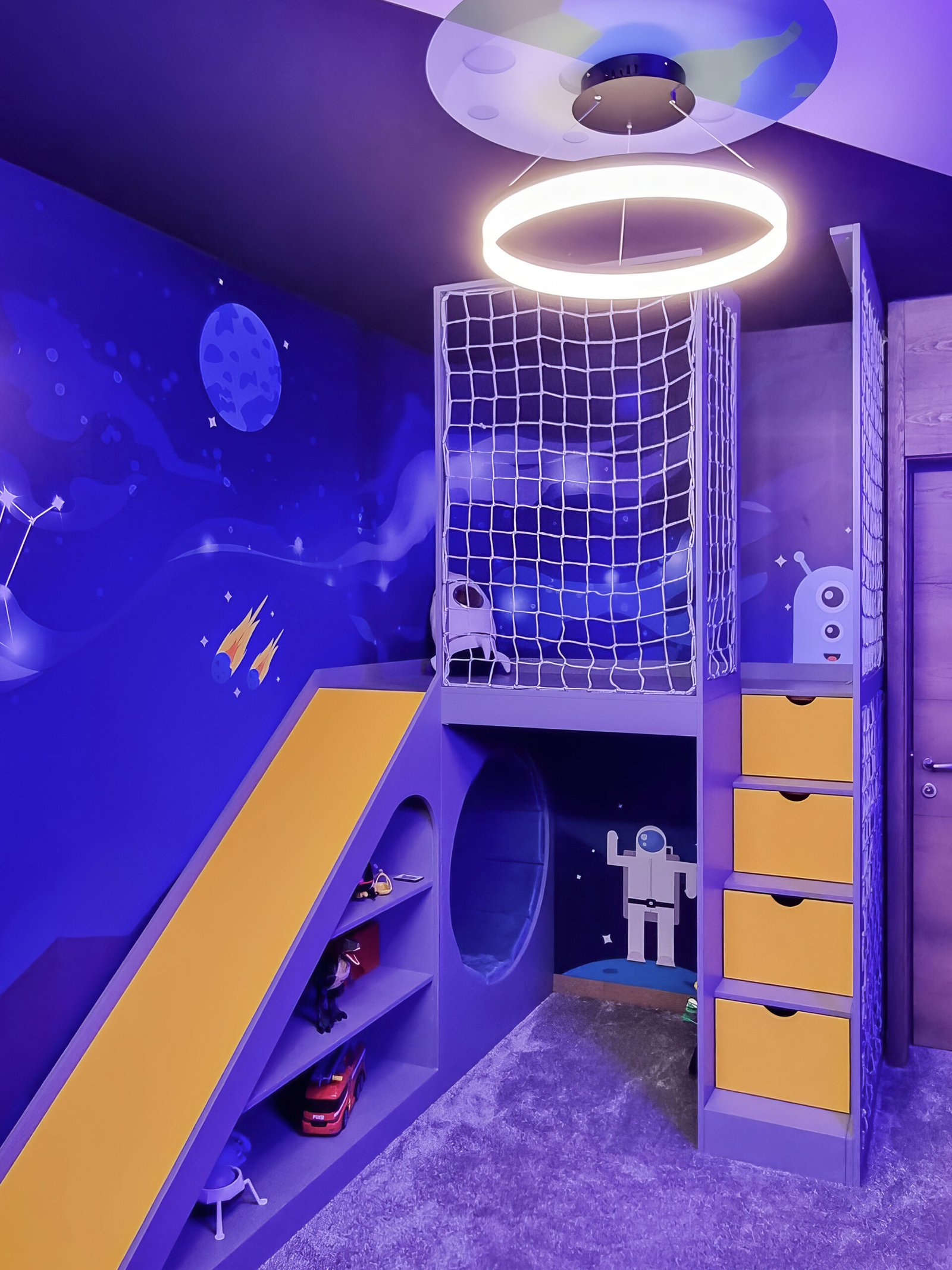 kids bedroom and playroom